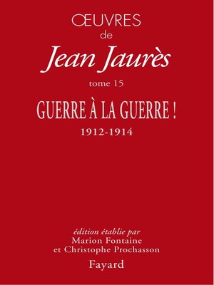 cover image of Oeuvres tome 15